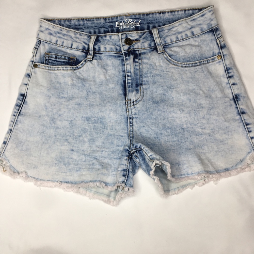 Pink label Light Blue Denim Shorts Size 4